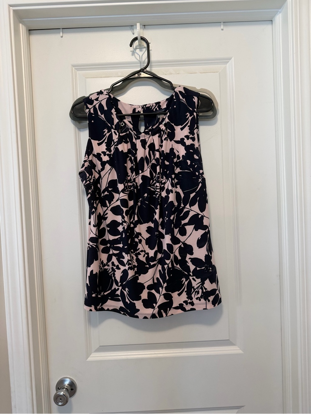 Tommy Hilfiger Pink & Navy Floral Sleeveless Camisole